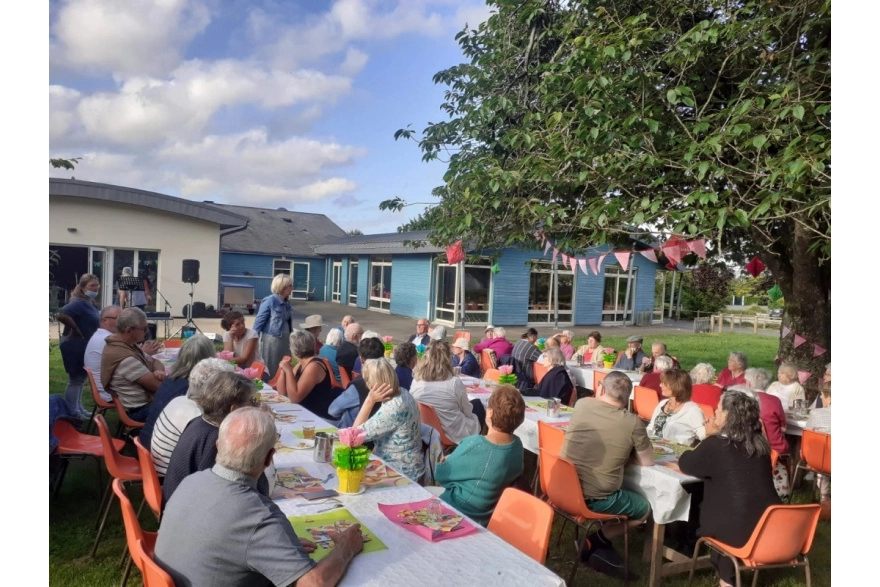 Barbecue des résidents