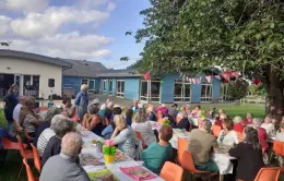 Barbecue des résidents