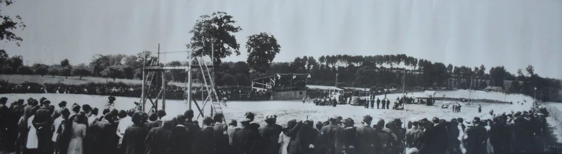 Le vélodrome de Quelaines Saint-Gault