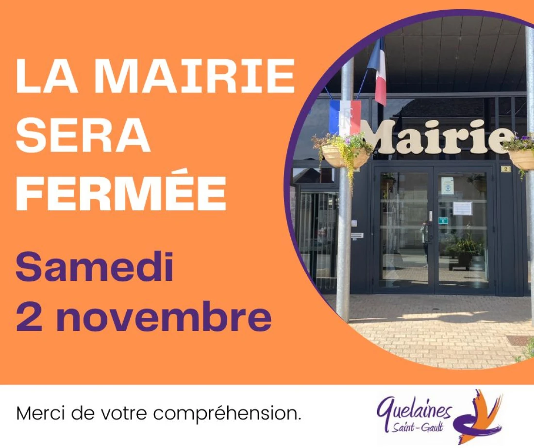 fermeture mairie 