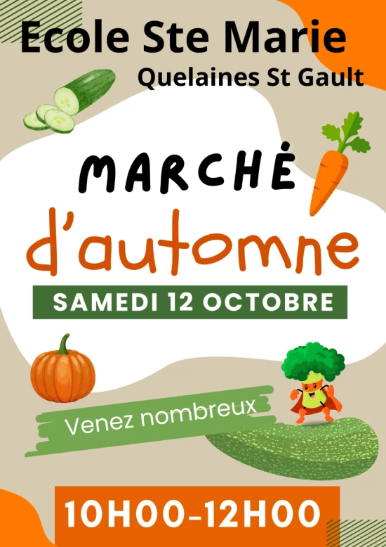 marché de l'automne quelaines