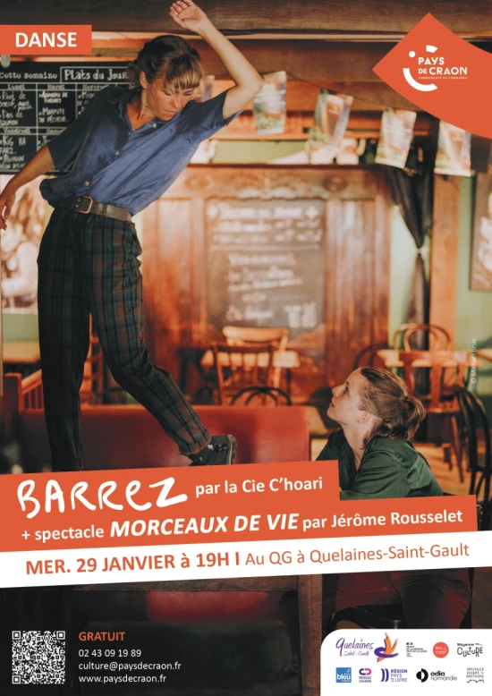 Spectacle "Barrez" et "Morceaux de vie" 