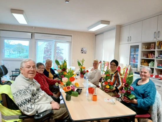 Aide à la vie partagée - Atelier floral 